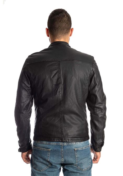 Biker nappa washed nero PK BY PASKAL | 720NAPPA NAT WASHED-NERO